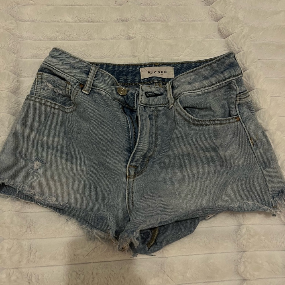 PacSun medium wash size 23 Jean shorts